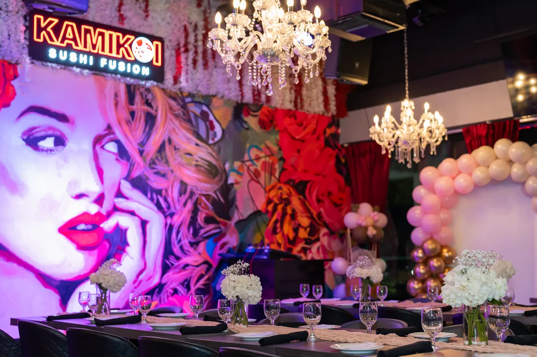 The full KamiKoi dining room